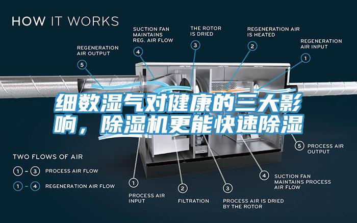 細(xì)數(shù)濕氣對健康的三大影響，除濕機(jī)更能快速除濕