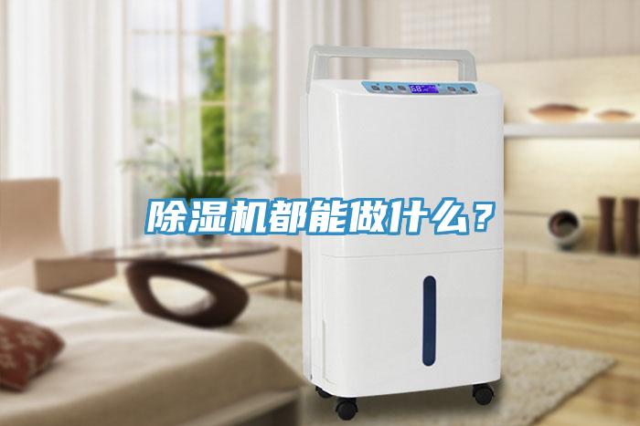 除濕機都能做什么？