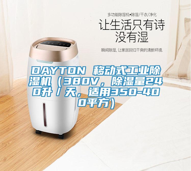 DAYTON 移動(dòng)式工業(yè)除濕機(jī)（380V，除濕量240升／天，適用350-400平方）