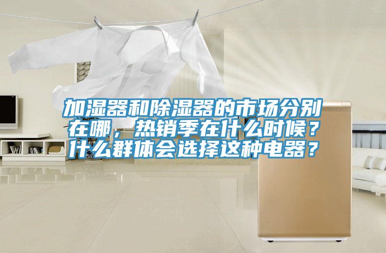 加濕器和除濕器的市場分別在哪，熱銷季在什么時(shí)候？什么群體會選擇這種電器？