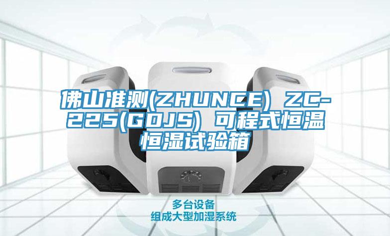 佛山準(zhǔn)測(ZHUNCE) ZC-225(GDJS) 可程式恒溫恒濕試驗(yàn)箱