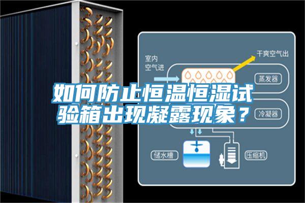 如何防止恒溫恒濕試驗(yàn)箱出現(xiàn)凝露現(xiàn)象？