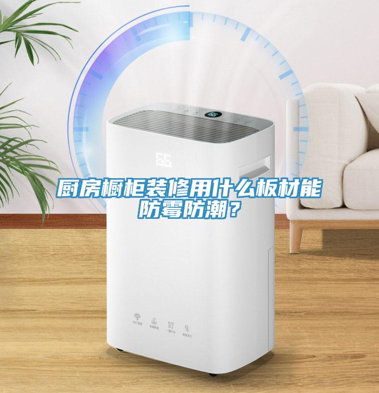 廚房櫥柜裝修用什么板材能防霉防潮？