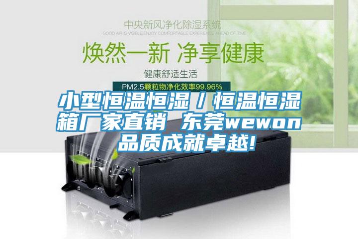 小型恒溫恒濕／恒溫恒濕箱廠家直銷(xiāo) 東莞wewon 品質(zhì)成就卓越!