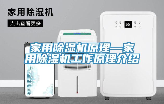 家用除濕機原理—家用除濕機工作原理介紹