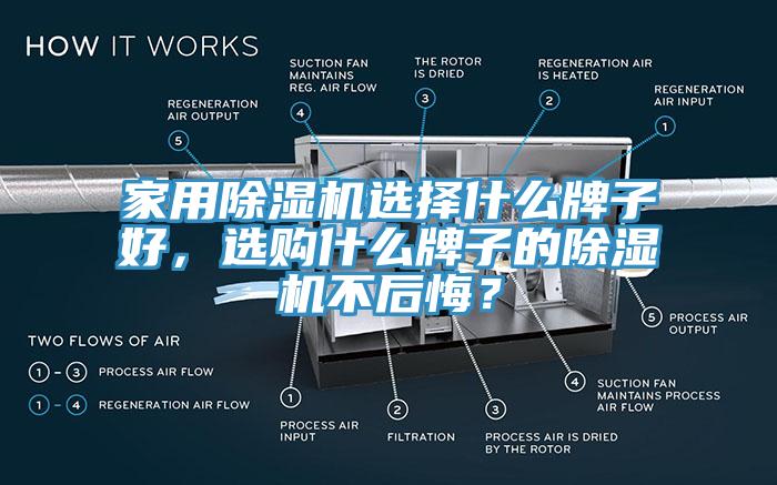 家用除濕機選擇什么牌子好，選購什么牌子的除濕機不后悔？