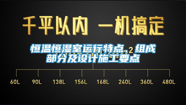 恒溫恒濕室運(yùn)行特點(diǎn)、組成部分及設(shè)計(jì)施工要點(diǎn)