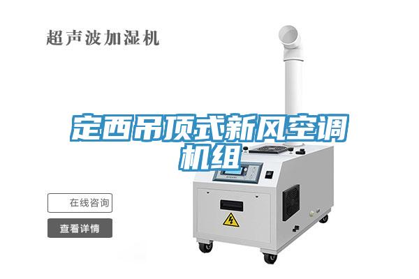 定西吊頂式新風空調(diào)機組