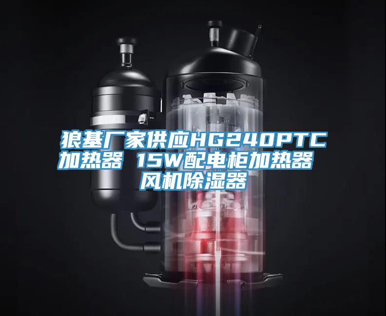 狼基廠家供應(yīng)HG240PTC加熱器 15W配電柜加熱器 風(fēng)機(jī)除濕器