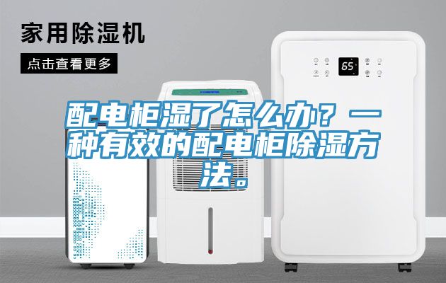 配電柜濕了怎么辦？一種有效的配電柜除濕方法。