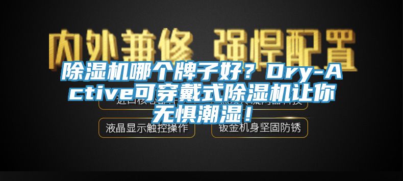 除濕機哪個牌子好？Dry-Active可穿戴式除濕機讓你無懼潮濕！