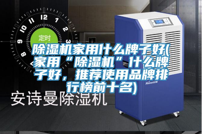 除濕機(jī)家用什么牌子好(家用“除濕機(jī)”什么牌子好，推薦使用品牌排行榜前十名)