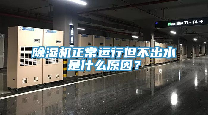 除濕機正常運行但不出水是什么原因？