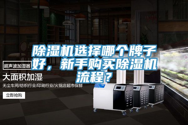 除濕機選擇哪個牌子好，新手購買除濕機流程？