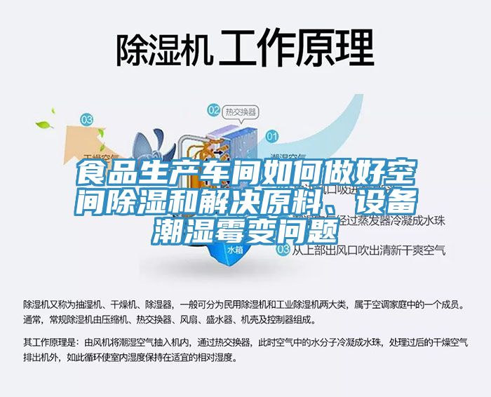 食品生產(chǎn)車間如何做好空間除濕和解決原料、設(shè)備潮濕霉變問題